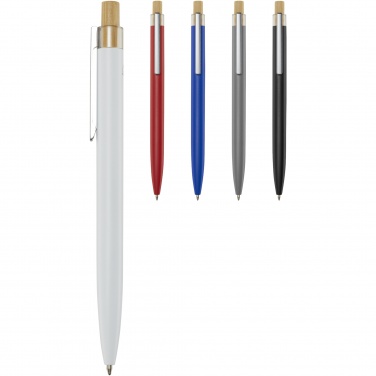 Logotrade promotional giveaways photo of: Nooshin recycled aluminium ballpoint pen  (blue ink)
