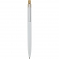 Nooshin recycled aluminium ballpoint pen  (blue ink), White