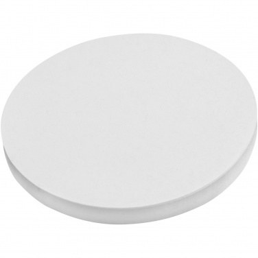 Logo trade promotional gift photo of: Sticky-Mate® circle-shaped recycled sticky notes