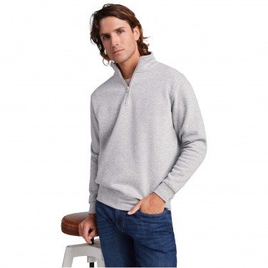 Logo trade promotional items image of: Aneto quarter zip sweater