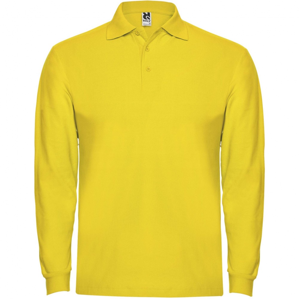 Logo trade corporate gift photo of: Estrella long sleeve men's polo