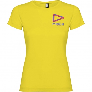 Logo trade business gift photo of: Jamaica short sleeve women's t-shirt