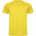 Montecarlo short sleeve men's sports t-shirt, Yellow