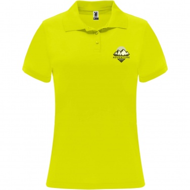 Logo trade business gifts image of: Monzha short sleeve women's sports polo