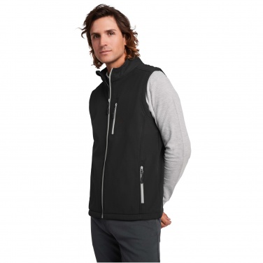 Logo trade corporate gifts image of: Nevada unisex softshell bodywarmer