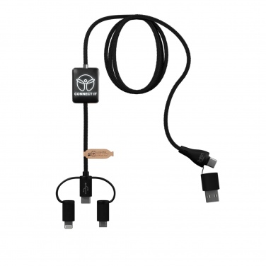 Logotrade business gift image of: SCX.design C48 CarPlay 5-in-1 charging cable 