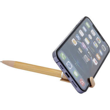 Logotrade promotional product picture of: Delfina phone holder pen