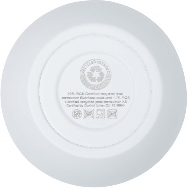 Logo trade promotional gifts image of: Corzo 350 ml RCS certified recycled stainless steel copper vacuum insulated cup