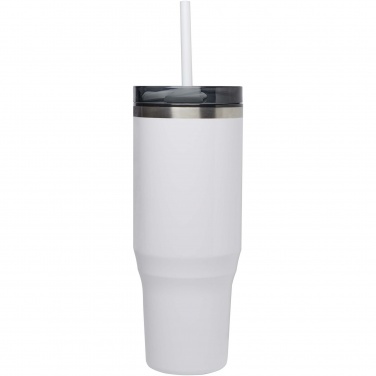 Logo trade promotional gifts picture of: Melbourne 1200 ml RCS certified insulated tumbler with straw