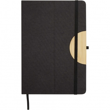 Logotrade promotional merchandise image of: Carmen A5 hard cover notebook and ballpoint pen gift set