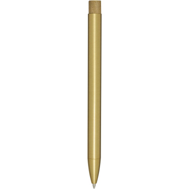 Logotrade promotional product image of: Beatriz recycled brass ballpoint pen