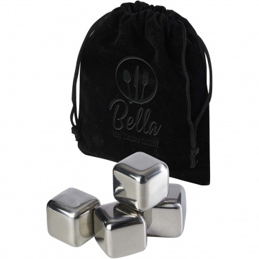 Logotrade corporate gift image of: Froz stainless steel ice cubes set