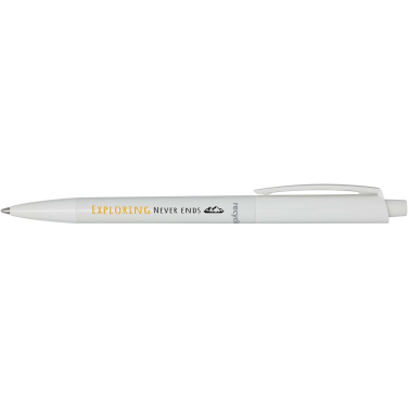 Logo trade corporate gifts image of: Martha recycled plastic ballpoint pen
