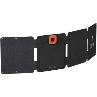 Logo trade business gifts image of: Xtorm XR2S28 SolarBooster 28W foldable solar panel