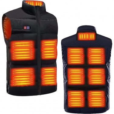 Logotrade promotional gift image of: SCX.design G01 heated bodywarmer with power bank