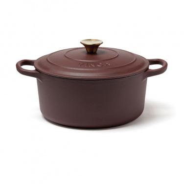 Logo trade promotional product photo of: VINGA Monte enameled cast iron pot 5.5L