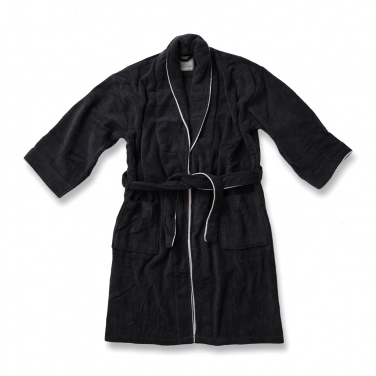 Logo trade promotional giveaways picture of: VINGA Harper bathrobe S/M