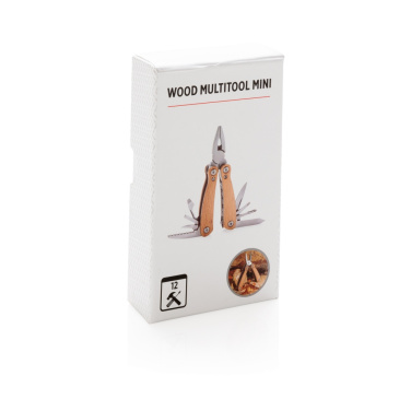 Logotrade corporate gift image of: Wood multitool mini