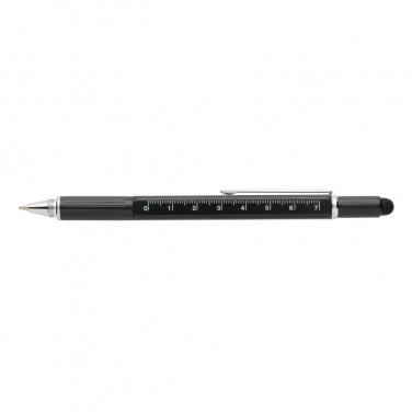Logo trade promotional merchandise image of: 5-in-1 aluminium toolpen