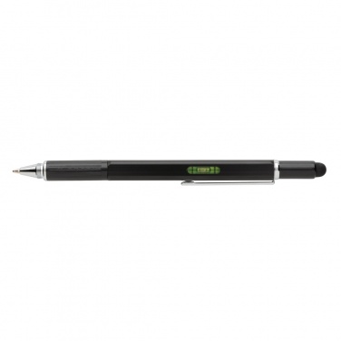 Logo trade promotional gift photo of: 5-in-1 aluminium toolpen
