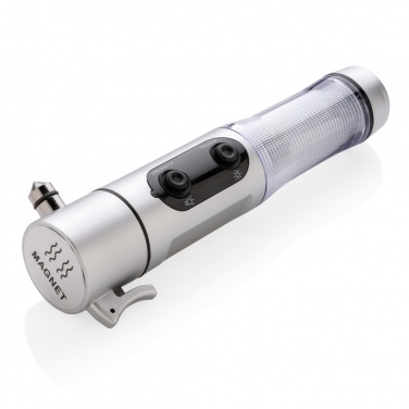 Logo trade promotional products image of: Emergency light with hammer