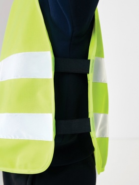 Logo trade promotional products picture of: GRS recycled PET high-visibility safety vest 7-12 years