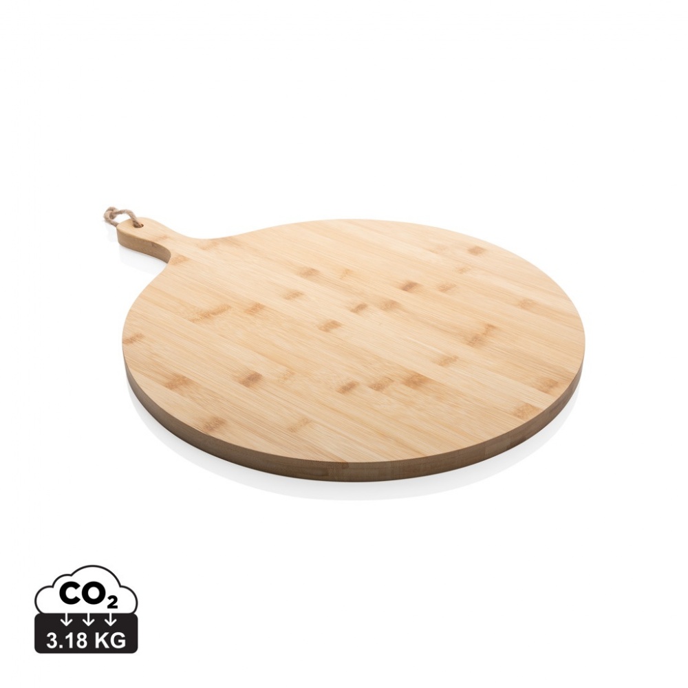 Logotrade promotional gift image of: Ukiyo bamboo round serving board