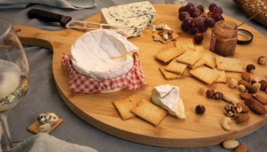 Logo trade promotional gifts picture of: Ukiyo bamboo round serving board