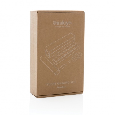 Logo trade promotional products image of: Ukiyo bamboo sushi making set