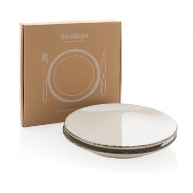 Logotrade promotional item picture of: Ukiyo dinner plate set of 2