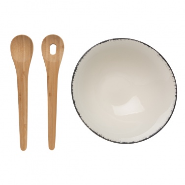 Logotrade promotional giveaways photo of: Ukiyo salad bowl with bamboo salad server