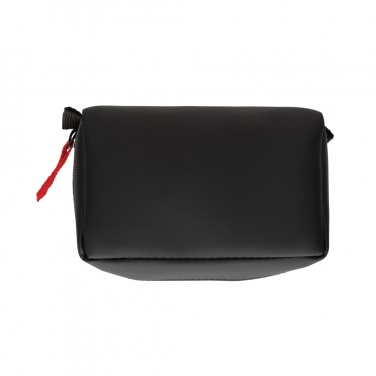 Logo trade promotional merchandise picture of: RCS recycled nubuck PU pouch first aid set mailable