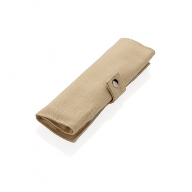 Logo trade business gift photo of: Reusable bamboo travel cutlery set