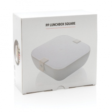 Logotrade promotional merchandise image of: PP lunchbox square