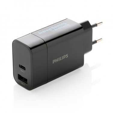 Logotrade promotional gift image of: Philips ultra fast PD wall charger