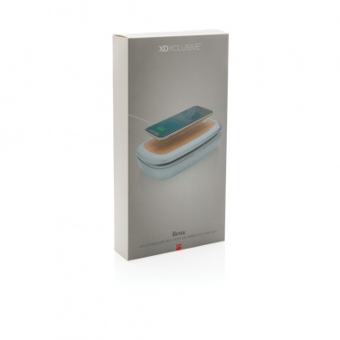 Logotrade promotional product image of: Rena UV-C steriliser box with 5W wireless charger