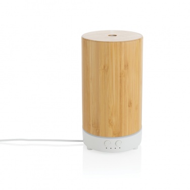 Logo trade promotional products image of: RCS recycled plastic and bamboo aroma diffuser