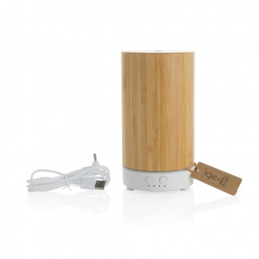 Logotrade corporate gift image of: RCS recycled plastic and bamboo aroma diffuser