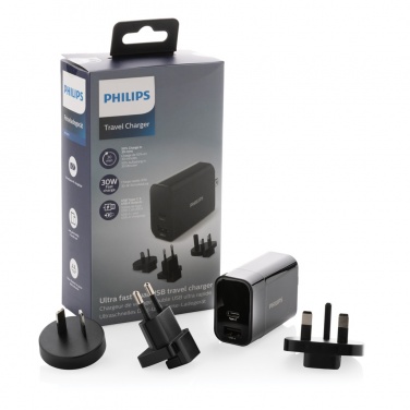 Logotrade promotional gift image of: Philips ultra fast PD travel charger