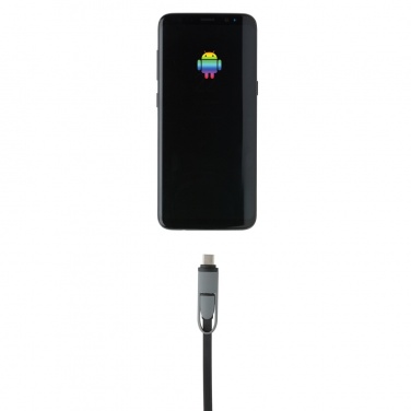 Logotrade corporate gift image of: 3-in-1 retractable cable