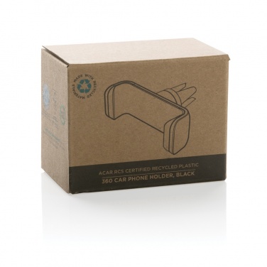 Logotrade advertising product picture of: Acar RCS recycled plastic 360 degree car phone holder