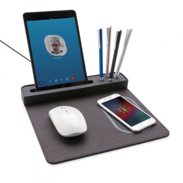 Logotrade corporate gifts photo of: Air mousepad with 5W wireless charging and USB