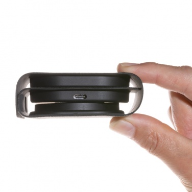 Logo trade advertising product photo of: Swiss Peak RCS rplastic 3-in-1 wireless 15W travel charger