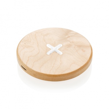 Logotrade promotional giveaway picture of: 5W wood wireless charger