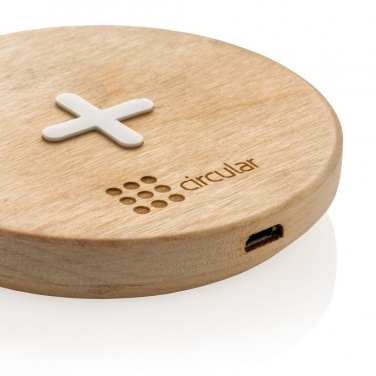 Logotrade promotional merchandise picture of: 5W wood wireless charger