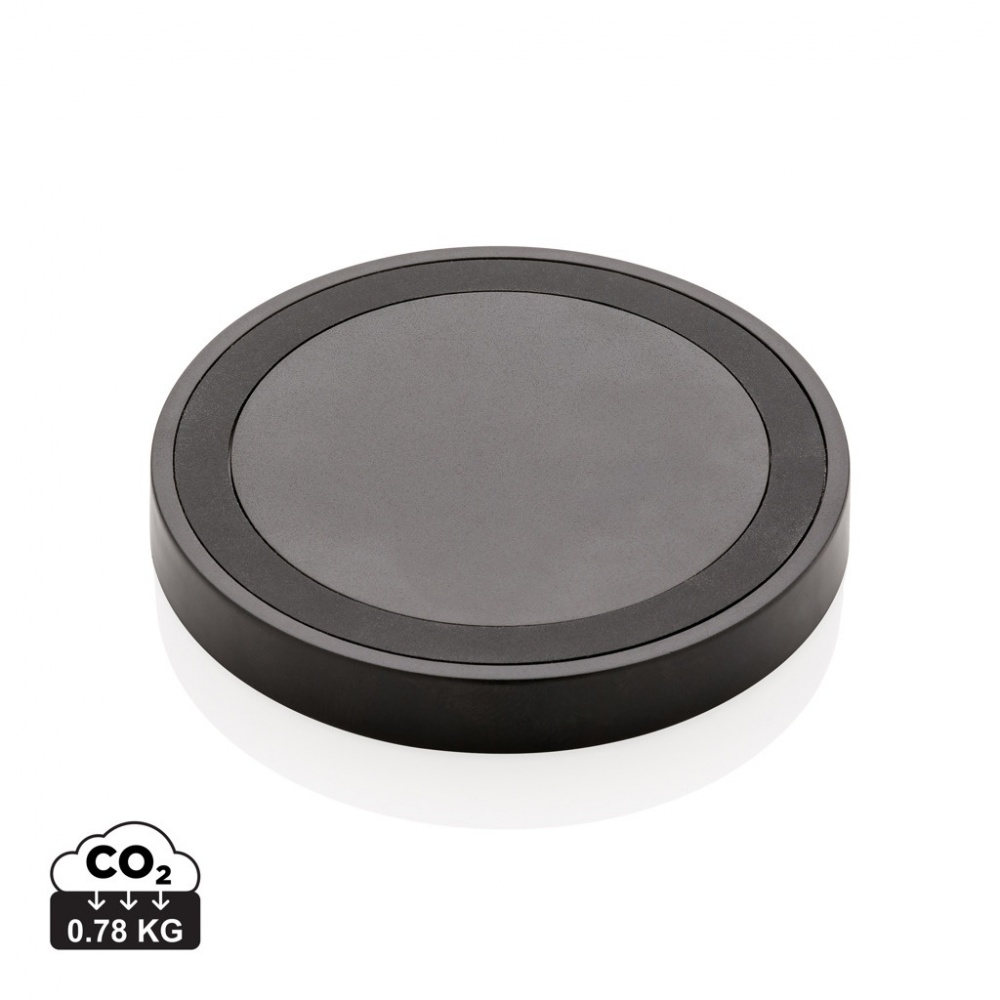 Logo trade promotional products picture of: 5W wireless charging pad round