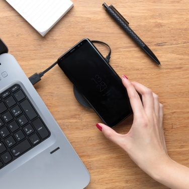 Logotrade promotional giveaway image of: 5W wireless charging pad round