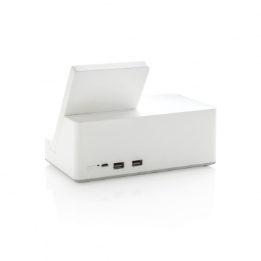 Logotrade promotional item picture of: Ontario 5W wireless charger with speaker