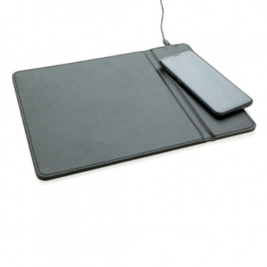 Logotrade corporate gift image of: Mousepad with 5W wireless charging