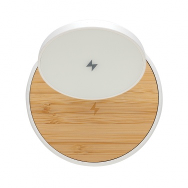 Logo trade promotional items picture of: Ontario RCS rplastic 15W magnetic charging 2 in 1 stand